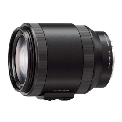 Image de Objectif hybride Sony 18 200 mm SEL f/3.5 6.3 E PZ OSS