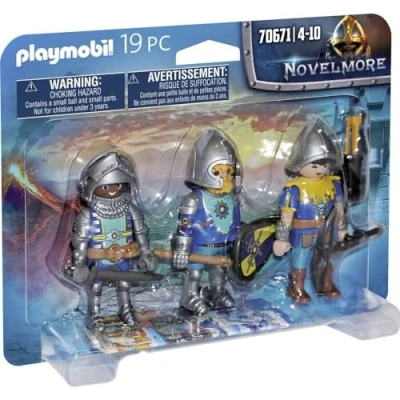 Image de Playmobil 70671 3 Chevaliers Novelmore