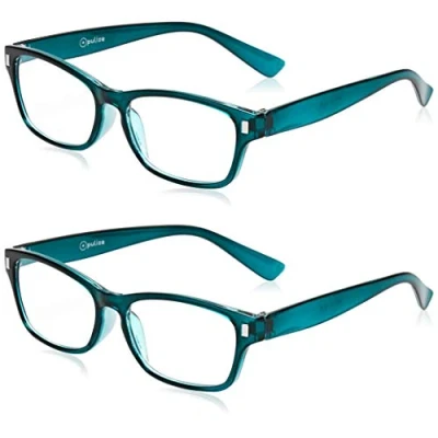 Afbeelding van The Reading Glasses Company Aquamarine Readers RR77 Q 2 x leesbril voor dames en heren