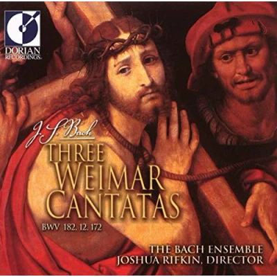 Afbeelding van Bach: Three Weimar Cantatas / Rifkin, Bach Ensemble
