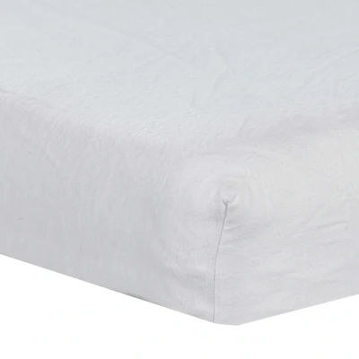 Afbeelding van ZZZOO Hoeslaken Ledikant Molton 60x120 Wit