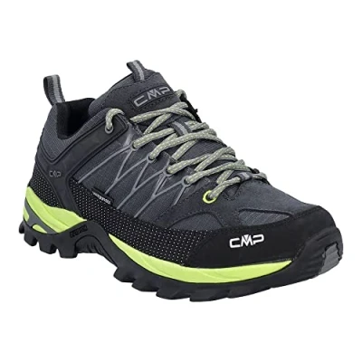 Afbeelding van CMP Rigel Low Shoes Wp Herenschoenen, Limegreen Antraciet