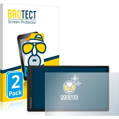 Afbeelding van BROTECT Screenprotector voor Garmin DriveSmart 55 Folie Beschermfolie matte (2 Stuks)