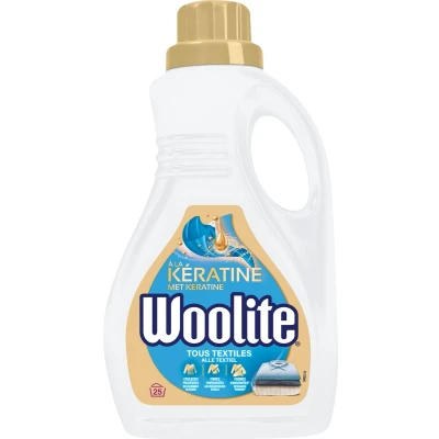 Afbeelding van Woolite Vloeibaar Wasmiddel Met Keratine Voor Alle Textiel 25 Wasbeurten (1,5L)