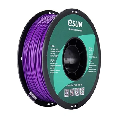 Afbeelding van eSun PLA+ Purple/paars 1kg 1.75mm 3D printer filament