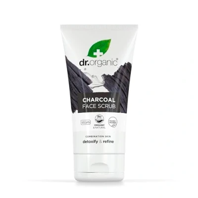 Afbeelding van Dr. Organic Charcoal Face Scrub 125ml
