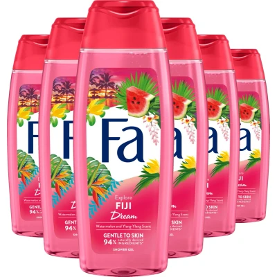 Afbeelding van 6x Fa Douchegel Fiji Dream 250 ml