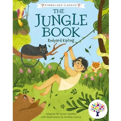 Afbeelding van Symbolised Classics Reading Library: The Starter Collection (Series 1) Jungle Book: Accessible Edition