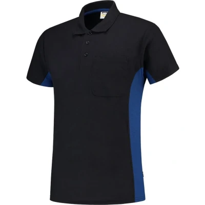 Afbeelding van Tricorp Poloshirt Workwear 202002 180gr Marine/Koningsblauw Maat 4XL