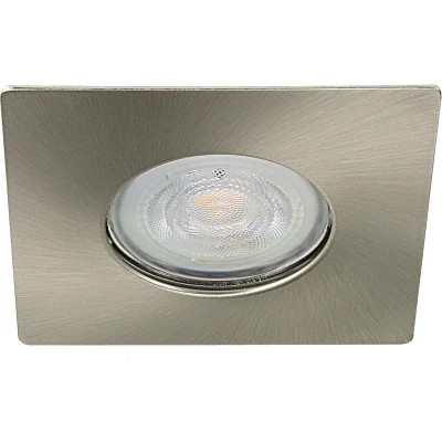 Afbeelding van IP65 LED inbouwspot Jill Vierkant RVS Look Sceneswitch Dimbaar 5W Philips