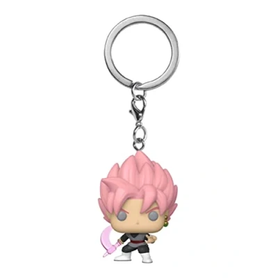 Afbeelding van Funko Pop! Keychain: Dragon Ball Super Saiyan Rose Goku Black