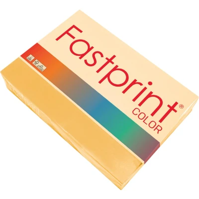 Afbeelding van Kopieerpapier Fastprint A4 80gr goudgeel 500vel