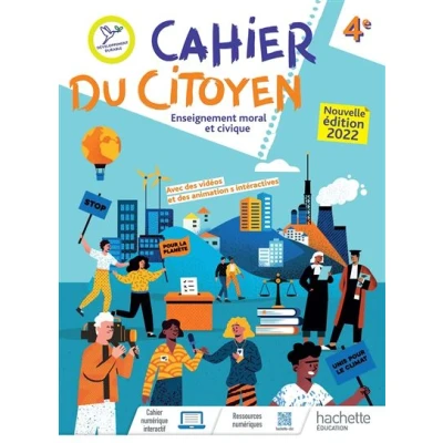 Image de Cahier du citoyen Enseignement moral et civique 4e