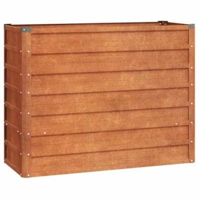 Afbeelding van Plantenbak verhoogd 100x40x77 cm cortenstaal roestig