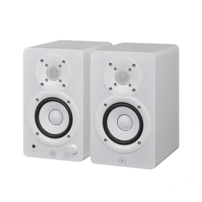 Image de YAMAHA Moniteur auto amplifié HS3W blanc