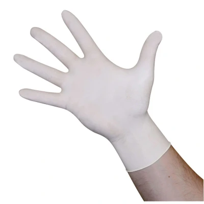 Afbeelding van Kerbl Handschoen Latex Euro farm S 100 St.
