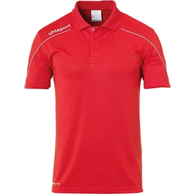 Afbeelding van Uhlsport Stream 22 Polo Kinderen Rood / Wit Maat: 152