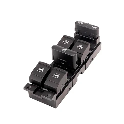 Afbeelding van ORIGEN ORG50200 Schakelaar, raamopener Links voor VOLKSWAGEN: Golf 4, 5, Bora Saloon, SEAT: Leon I Hatchback