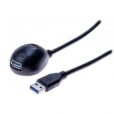 Image de exertis Connect Station d&#039;accueil USB type A (M) pour (F) 1.5 m noir
