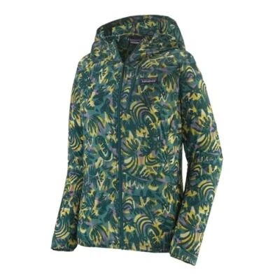 Afbeelding van Patagonia Houdini Outdoor Jack Dames Wild Botanist Wetland Blue M Multicolour