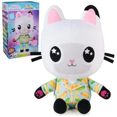 Afbeelding van Gabby&#039;s Dollhouse 6072050 BedtimePandy Paws pluche dier, meerkleurig