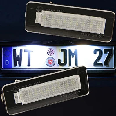 Afbeelding van Recambo LED kentekenplaatverlichting voor Smart Fortwo Coupe C450 Cabrio A450 1998 2007