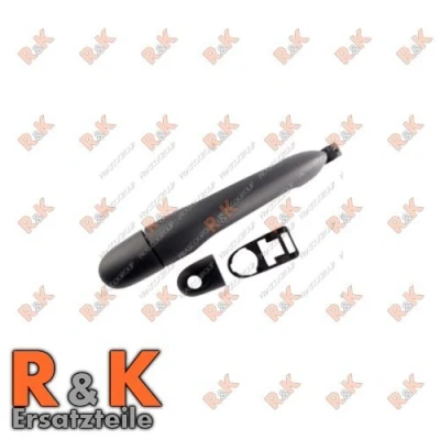 Afbeelding van PRASCO RN9188211 Deurgrepen Buiten, Achterklep (5e deur), Links achter, voor, Rechts voor Zwart RENAULT: Kangoo II Express