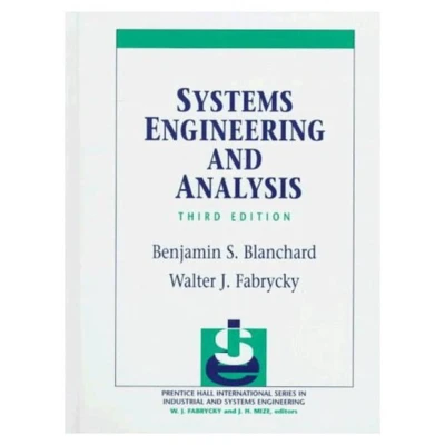 Afbeelding van Systems Engineering and Analysis