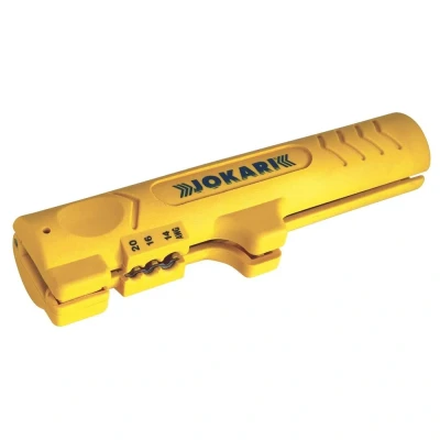 Afbeelding van Jokari 30140 No. 14 Strip Kabelstripper Geschikt voor: Ronde kabel, Platte kabel 4 tot 13 mm 0.8 2.5 mm²