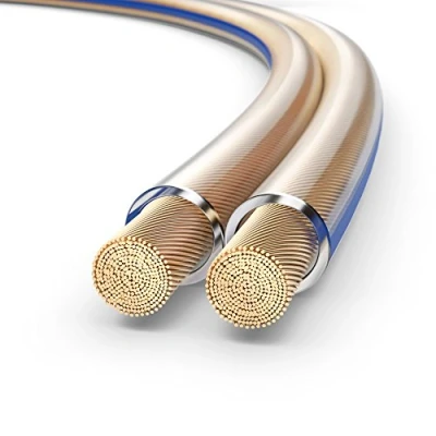 Afbeelding van PureLink SP020 010 luidsprekerkabel 2 x 4,0mm² (99,9% OFC, massieve koperdraad 0,10 mm) hifi luidsprekerkabel, 10 m, transparant