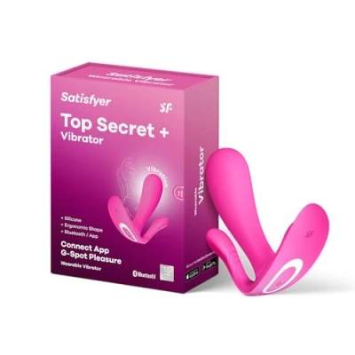Afbeelding van Satisfyer Draagbare Vibrator Top Secret Roze