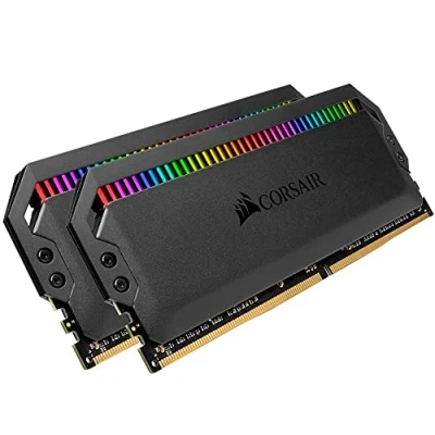 Afbeelding van Corsair Dominator Platinum RGB 16 GB (2 x 8 GB) DDR4 3200 (PC4 28800) C16 1,35 V AMD geoptimaliseerd geheugen zwart