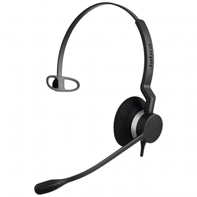 Afbeelding van Jabra BIZ 2300 UC Mono (Bedraad, USB A), Kantoorheadset, Zwart