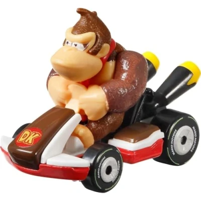 Afbeelding van DieCast GRN24 model Kart 5 cm DONKEY KONG Standard van Super Mario Kart, meerkleurig, 1/64 6