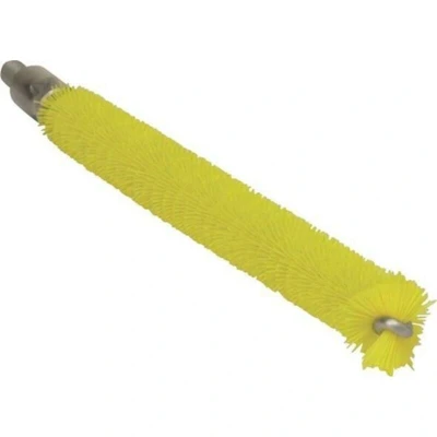Image de VIKAN 53546 goupillon pour manche flexible, Ø12 mm, 200 moyen, jaune 5354/6