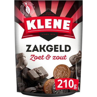 Afbeelding van Klene Zakgeld 8x210g
