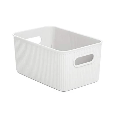 Image de Tatay Baobab 7010201 Boîte de Rangement 5L Polypropylène Sans BPA Blanc Pergamon Dimensions 18,1 x 27,2 13 cm