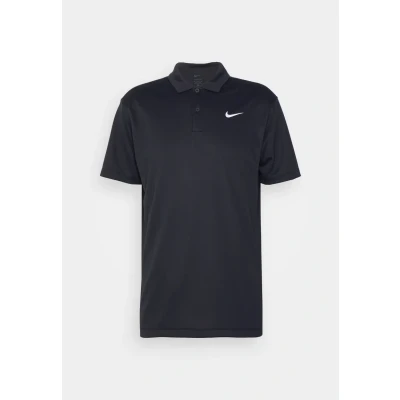 Afbeelding van Nike Performance M CT DF Solid Poloshirt, Heren, Maat: XS, Black/white