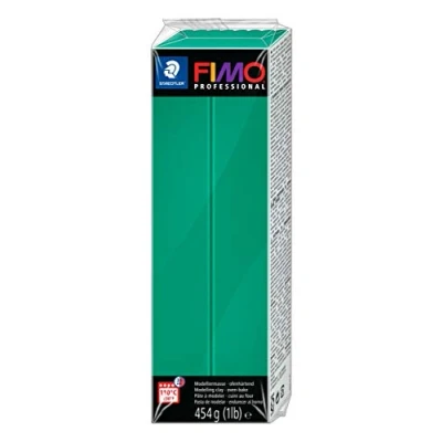 Image de Staedtler Professionnel Pâte à Modeler, 8041 500 St, Vert Pur, 454g
