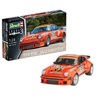 Afbeelding van 1:24 Revell 07031 Porsche 934 RSR &quot;Jägermeister&quot; Plastic Modelbouwpakket