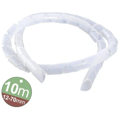 Afbeelding van Quadrios 2111C143 Spiraalslang 12 tot 70 mm Wit 1 set(s)
