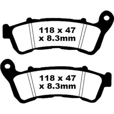 Afbeelding van EBC Brakes FA388 Remblokkenset