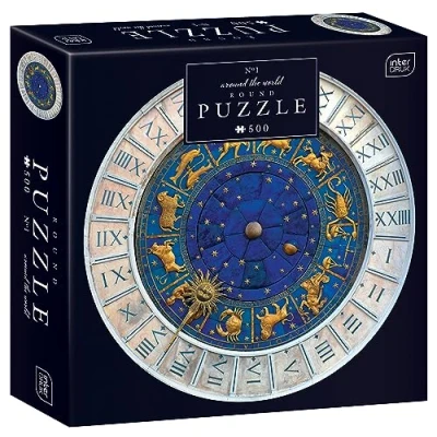 Afbeelding van Interdruk Puz500RA1 puzzel wereldtournee nr. 1, diameter 63 cm