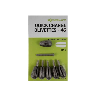 Afbeelding van Korum Quick Change Olivettes Maat : 4gr