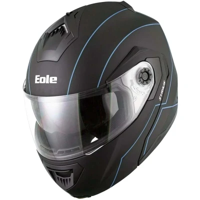 Afbeelding van EOLE SYRIUSB000 Klaphelmen blauw/zwart XS, 53 54 cm ECE 22.06