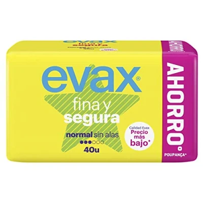 Afbeelding van Evax Fina &amp; Segura Normal Sanitary Towels 40 Units