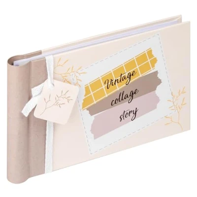 Afbeelding van walther design Vintage fotoalbum voor 36 foto&#039;s van 10 x 15 cm, mini spiraalalbum MA 136