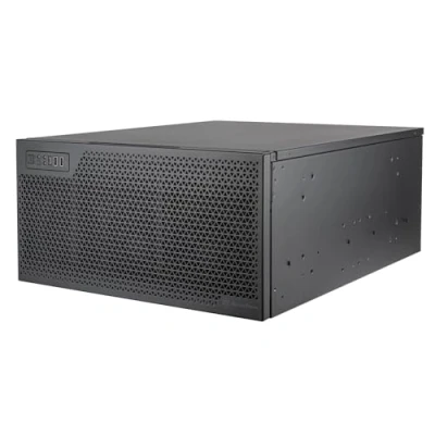 Afbeelding van SilverStone Technology RM52, 5U rackmontage serverchassis met dubbele vloeistofkoeling 360 mm compatibiliteit, SST RM52