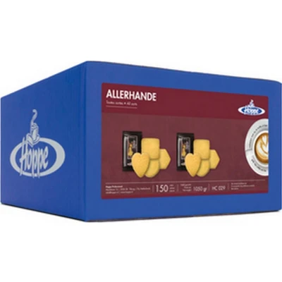 Afbeelding van Hoppe Roomboterkoekjes 150stuks