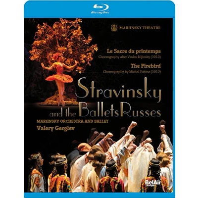 Afbeelding van Mariinsky Orchestra, Valery Gergiev Stravinsky: Le Sacre Du Printemps The Firebird (Blu ray)